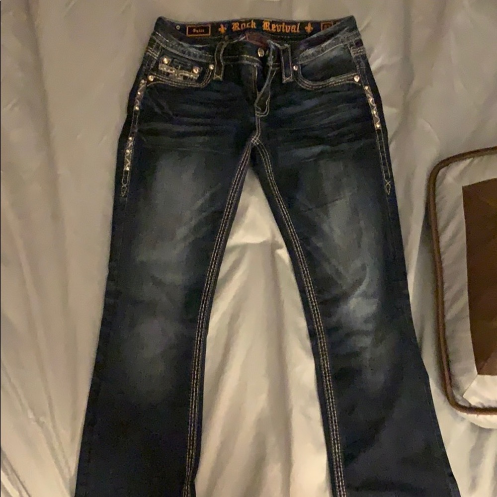 Rock revival jeans